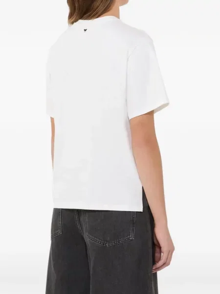 Tricou Max Mara cu imagine alb