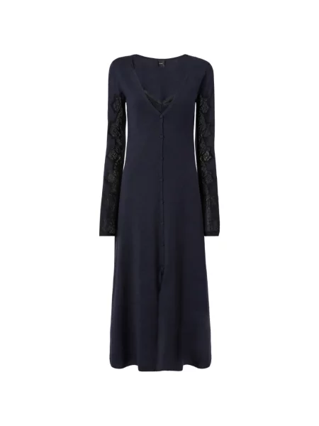 Rochie Pinko din dantelă albastru