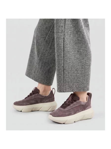 Sneakersy Alexander Smith zamszowe brązowe