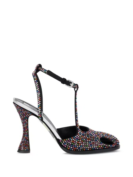 Pantofi cu toc Moschino negru