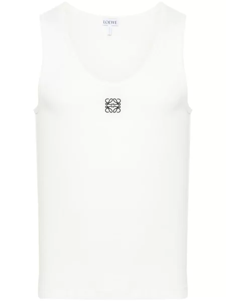 Cămașă Loewe cu broderie alb