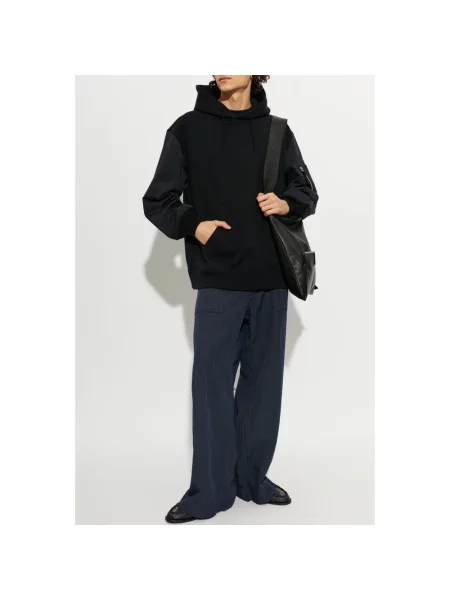 Bluza z kapturem Comme Des Garcons z kapturem czarna