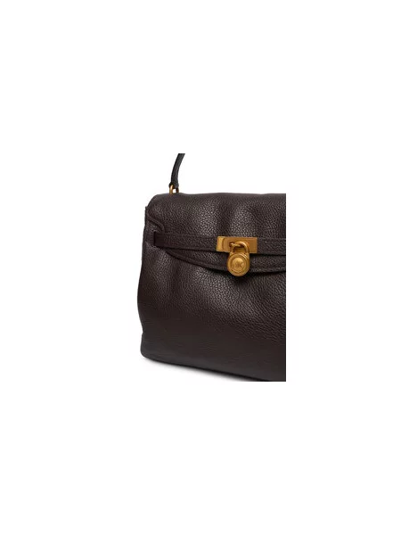 Torbica MICHAEL Michael Kors Hamilton Tamno smeđa