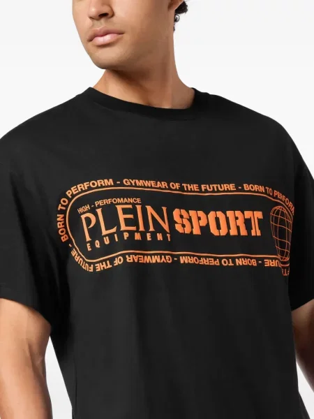 Tricou Plein Sport cu imagine negru