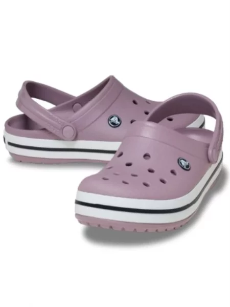 Сабо Crocs фиолетовые