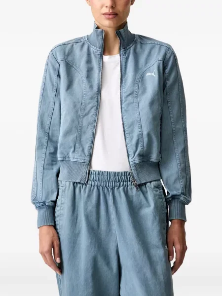Scurt geacă Puma din țesătură twill albastru