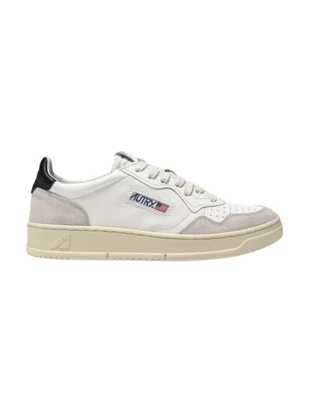 Pantofi Autry din piele alb