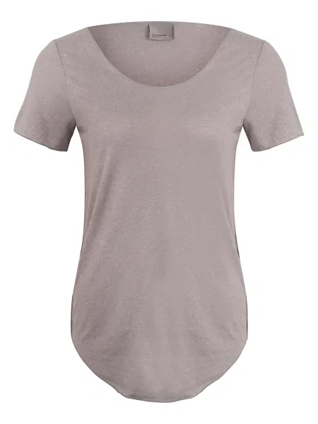 VERO MODA Tričko Lua melírovaná sivá
