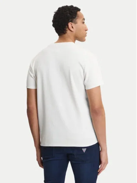 Guess Póló Ekru Regular Fit
