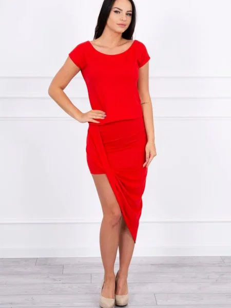 Rochie Kesi de costum roșu