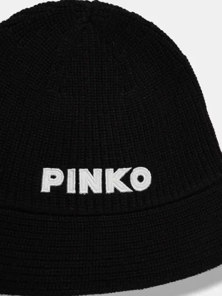 Pinko De lână pălărie MINSKIN negru