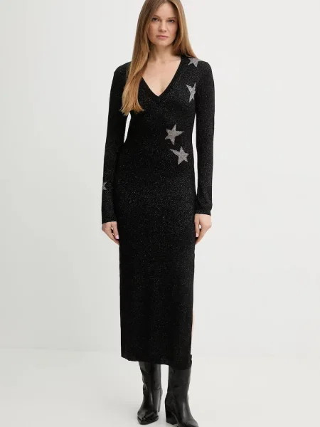 ZADIG&VOLTAIRE rochie cu lână negru