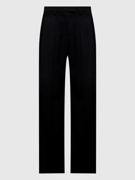 Шерстяные брюки Brunello Cucinelli черные