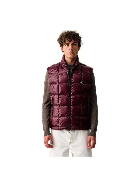 Kamizelka puchowa Armani Exchange czerwona