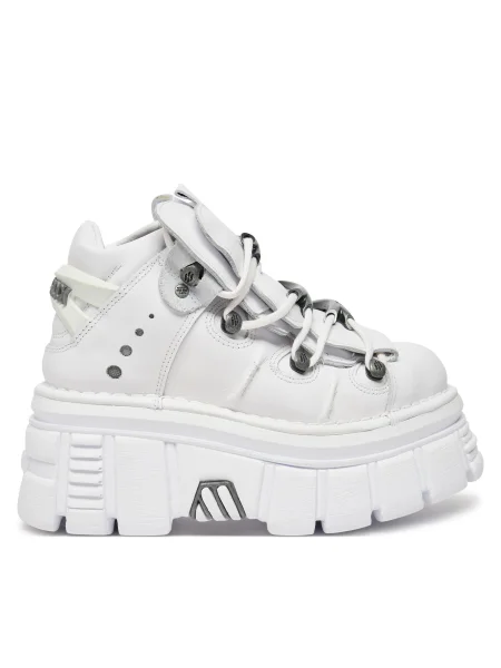 Sneakers NEW ROCK alb