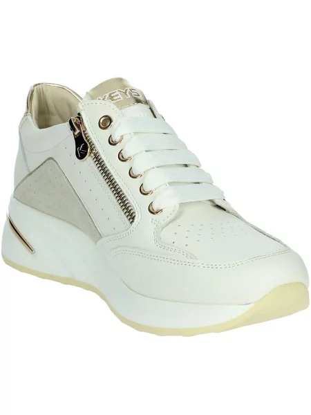 Pantofi Keys alb