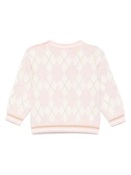 Sweter dziecięcy Fendi różowy