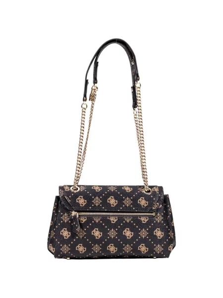 Kabelka GUESS Silia Convertible Crossbody Flap Esl Universal hnědá