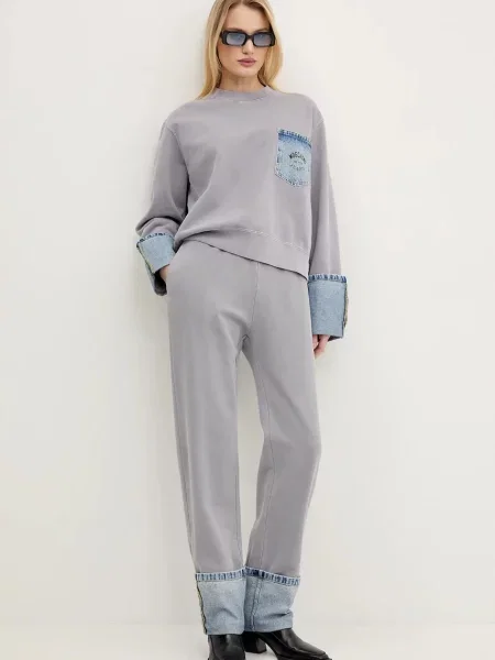 Спортивные штаны Moschino Jeans серые
