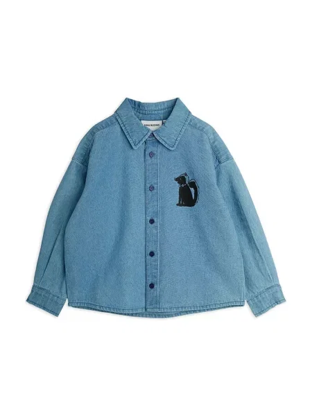 Детская джинсовая рубашка Mini Rodini