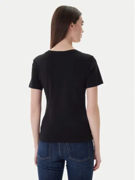 Tommy Hilfiger Tričko New Slim Cody V-Neck Ss čierna