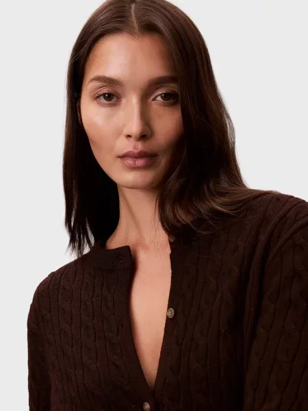 Кардиган Calvin Klein Jeans коричневий