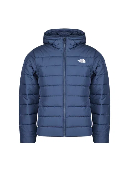 Bunda The North Face s kapucňou modrá