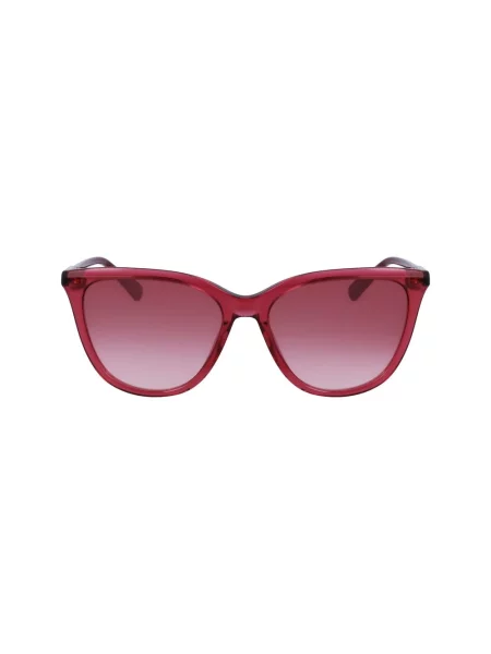 Okulary przeciwsłoneczne Longchamp czerwone