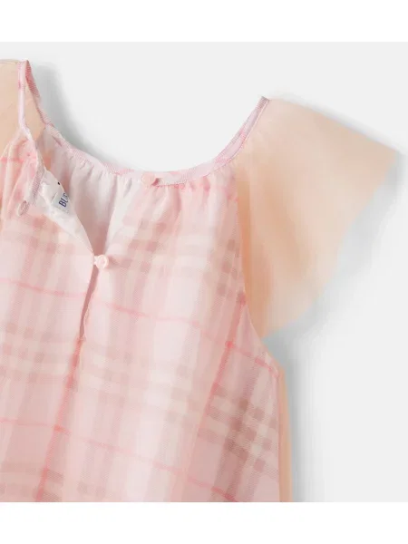 Gyerek ruha Burberry rózsaszín
