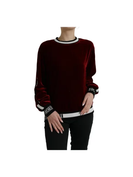 Bluza Dolce And Gabbana czerwona