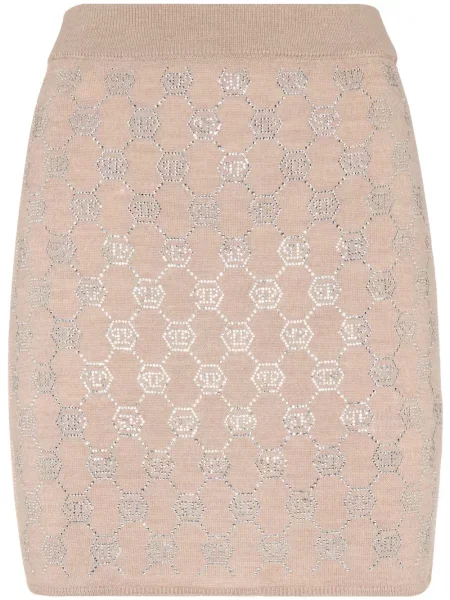 Fustă Philipp Plein tricotate