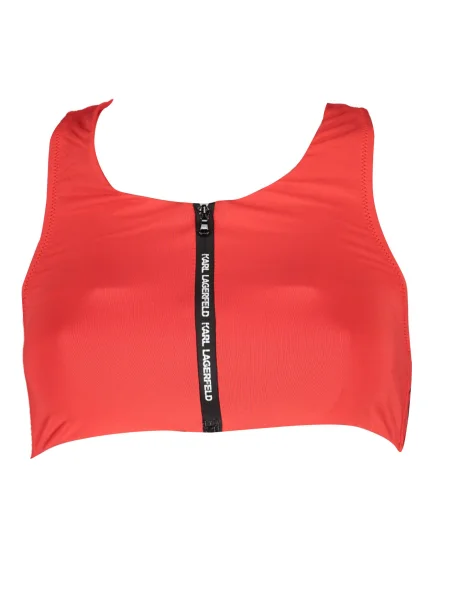 Top sport Karl Lagerfeld Beachwear roșu