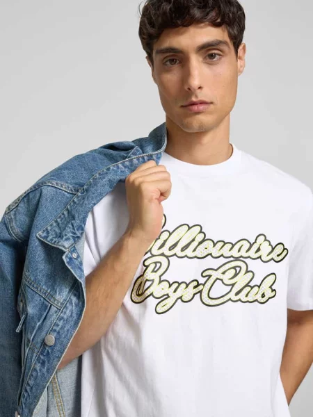 T-shirt z czystej bawełny Billionaire Boys Club biała