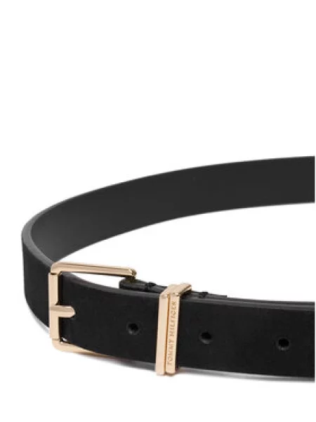 Tommy Hilfiger Nadrágszíj Th Square Nb fekete