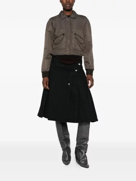 Decupat geacă Mm6 Maison Margiela gri