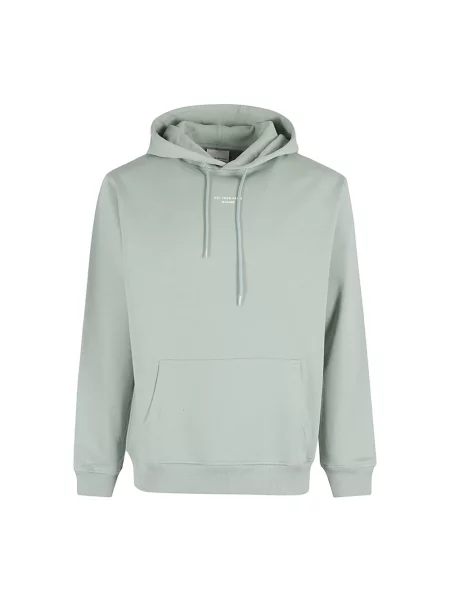 Bluza z kapturem Drole De Monsieur z kapturem klasyczna zielona