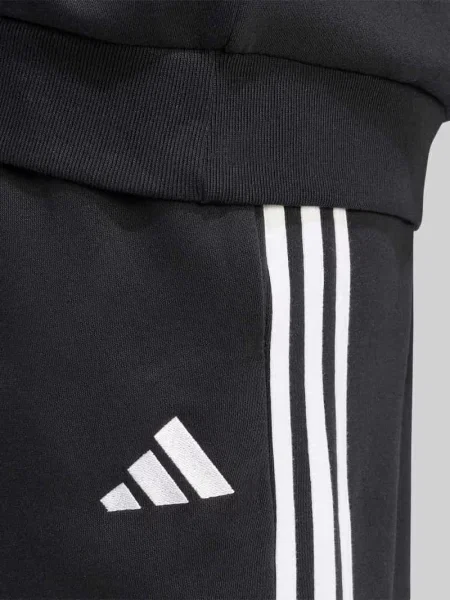 Adidas spodnie dresowe z bawełną Essentials czarne