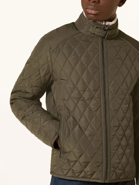 Belstaff Prošívaná Bunda Pembroke khaki