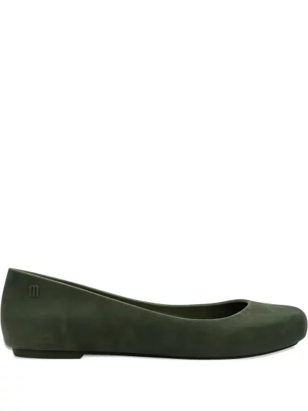 Balerini Melissa de catifea verde