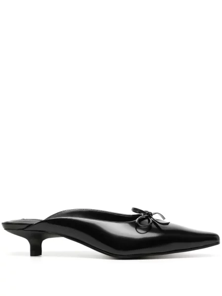 Papuci tip mules Senso din piele negru