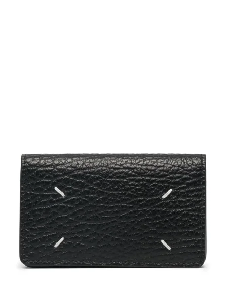 Portofel Maison Margiela din piele negru