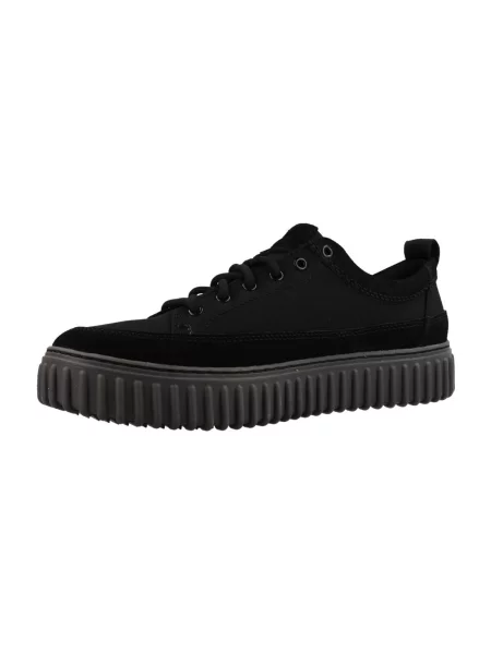 Pantofi Clarks din dantelă maro
