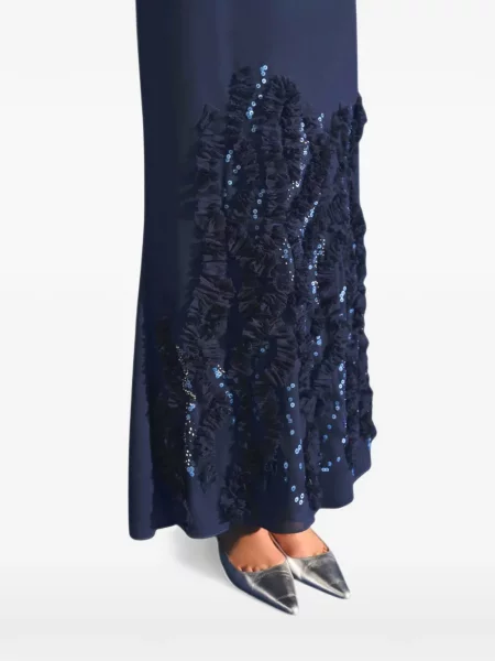 Rochie maxi Baobab cu paiete albastru