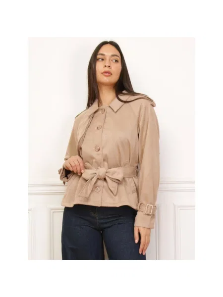 Geacă La Modeuse bej