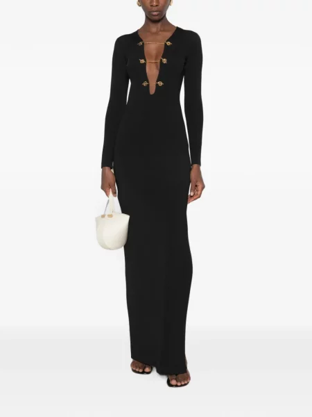Rochie maxi Elisabetta Franchi negru