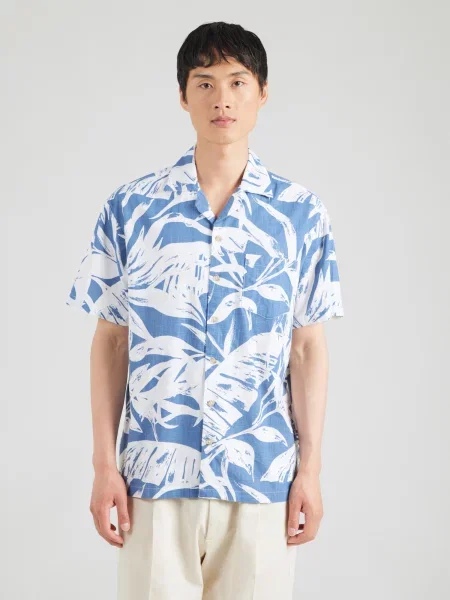 Jack & Jones Premium Košeľa JPRBLUBAHAMAS modrá biela