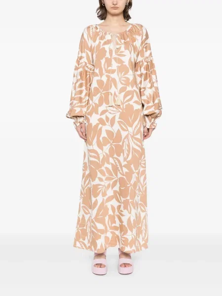 Rochie Bambah de costum maro