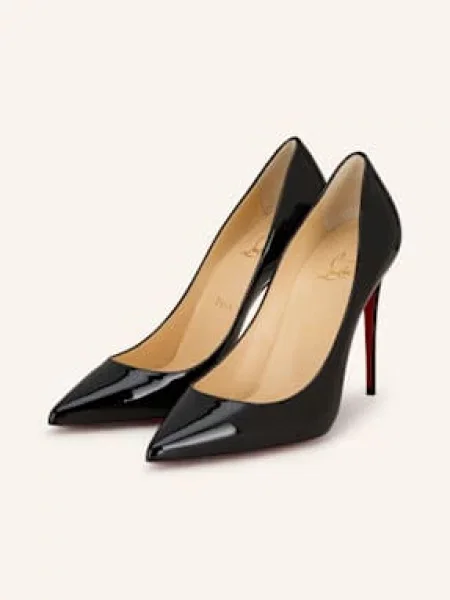 Christian Louboutin Lakované Lodičky Kate černá