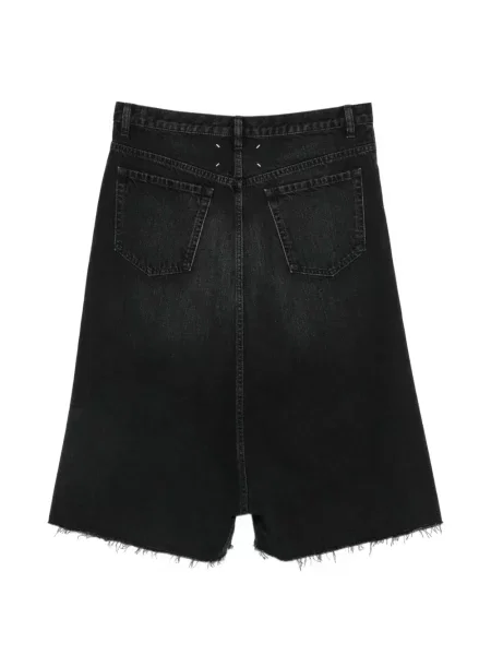 Дънкови шорти Maison Margiela черно