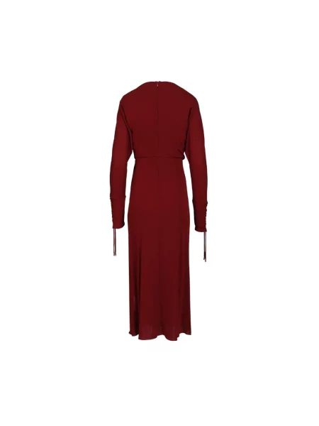Sukienka maxi Max Mara Studio czerwona